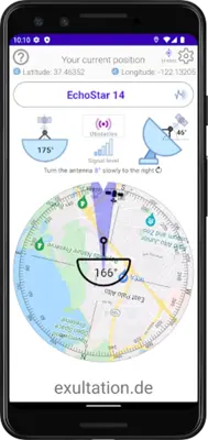 Satellite Finder android App screenshot 4