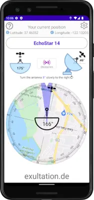 Satellite Finder android App screenshot 6